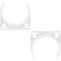 Qrity 20 Piezas Clips de Bloqueo de 3/8 Pulgadas, Abrazaderas de Clip de Bloqueo Azul, Clips de Bloqueo Pinzas para Sistemas de