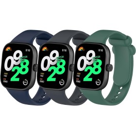 Xisair 3 Pulseras Compatibles con Xiaomi Redmi Watch 4 & Xiaomi Band 8 Pro Correa de Repuesto Xiaomi Smart Band 8 Pro & Redmi