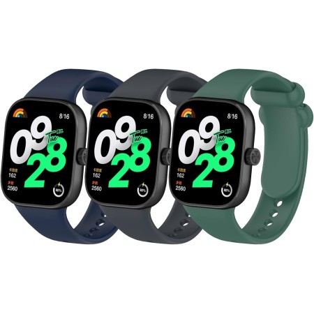 Xisair 3 Pulseras Compatibles con Xiaomi Redmi Watch 4 & Xiaomi Band 8 Pro Correa de Repuesto Xiaomi Smart Band 8 Pro & Redmi