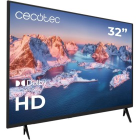 Cecotec TV, Televisor LED de 32Pulgadas 0 Series 0032S. Pantalla 32 Pulgadas, HD, Resolución de imágenes y Videos óptima,