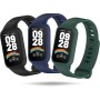 Xisair 3 Piezas Pulseras Compatible con Xiaomi Band 9 Active/Redmi Smart Band 3 Correas de Silicona Sport Pulsera Accesorios