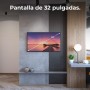 Cecotec TV, Televisor LED de 32Pulgadas 0 Series 0032S. Pantalla 32 Pulgadas, HD, Resolución de imágenes y Videos óptima,