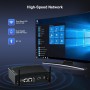 HISTTON Fanless Mini PC Industrial PC, Dual Core Core i5-8265U, DDR4 16GB RAM 512GB SSD, 2 RS232 COM, 2 LAN, 2 HD Dual Output,