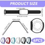 MxyVrix - Pulsera deportiva compatible con Xiaomi Smart Band 8 / Redmi Smart Band 2, correa de silicona suave y transpirable