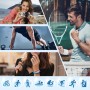 BANGTING 8 Piezas Correas Compatible con Xiaomi Mi Band 9/8, Correa de Recambio para Xiaomi Smart Band 8, Pulseras Mi Band 9