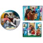 LEGO ǀ Disney Casa en la Playa de Lilo y Stitch de Juguete con 6 Habitaciones, Observatorio, Nave Espacial, 5 Minifiguras, Tabla