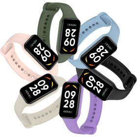 Xisair 6PCS Correas Compatible con Xiaomi Redmi Smart Band 2 Correa Reloj Xiaomi Band 8 Active Correas Redmi Smart Band 2