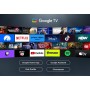 TCL 50V6B 50" 4K Ultra HD, HDR TV, Smart TV Powered by Google TV (Dolby Audio, Motion Clarity, Control por Voz, Compatible con