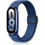 YealRed Correa para Xiaomi Mi Band 10/9 / 8, Hombres Mujeres Correa de Hebilla Magnética, Nylon Elástica Reemplazar Pulsera