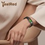 YealRed Correa para Xiaomi Mi Band 10/9 / 8, Hombres Mujeres Correa de Hebilla Magnética, Nylon Elástica Reemplazar Pulsera