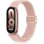 YealRed Correa para Xiaomi Mi Band 10/9 / 8, Hombres Mujeres Correa de Hebilla Magnética, Nylon Elástica Reemplazar Pulsera