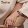 YealRed Correa para Xiaomi Mi Band 10/9 / 8, Hombres Mujeres Correa de Hebilla Magnética, Nylon Elástica Reemplazar Pulsera