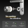 Nuki Smart Lock Pro con Bluetooth, WiFi & Matter, Integración sencilla en el Smart Home, Cerradura electrónica para cierre