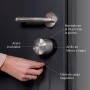 Nuki Smart Lock Pro con Bluetooth, WiFi & Matter, Integración sencilla en el Smart Home, Cerradura electrónica para cierre