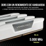 CORSAIR Vengeance DDR5 RAM 32GB (2 x 16GB) 6000Mhz C36 Memoria de la Computadora - Blanco (CMK32GX5M2D6000C36W)