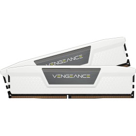 CORSAIR Vengeance DDR5 RAM 32GB (2 x 16GB) 6000Mhz C36 Memoria de la Computadora - Blanco (CMK32GX5M2D6000C36W)