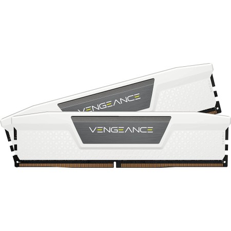CORSAIR Vengeance DDR5 RAM 32GB (2 x 16GB) 6000Mhz C36 Memoria de la Computadora - Blanco (CMK32GX5M2D6000C36W)