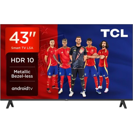 TCL 43L5A 43" Smart TV, HDR, FHD, Direct LED con Android TV, diseño Bezeless (Kids Care, Dolby Audio, Compatible con el