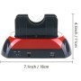 Base de disco duro universal IDE/SATA de 2,5 y 3,5: puertos serie y pa