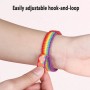 2 Piezas Correas Nailon para Xiaomi Mi Band 9/8 Correa Hombre Mujer,Pulsera Elástica Ajustable Repuesto Brazalete Trenzado