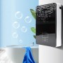 QuatoLuilo US 6500W - Calentador de agua eléctrico instantáneo sin depósito para toda la casa, color negro