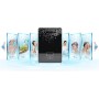 QuatoLuilo US 6500W - Calentador de agua eléctrico instantáneo sin depósito para toda la casa, color negro