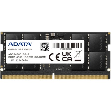 Memoria RAM Adata AD5S480016G-S 16 GB DDR5 4800 MHz 16 GB