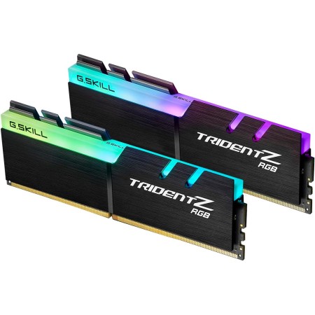 G.SKILL Trident Z RGB Series (XMP) DDR4 RAM 64GB (2x32GB) 3600MT/s CL18-22-22-42 1.35V Intel AMD Desktop Computer Memory UDIMM