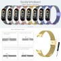 BDIG Correa Compatible para Xiaomi Mi Band 9/Xiaomi Mi Band 8, Pulsera de Repuesto de Acero Inoxidable Hebilla Ajustable Correa