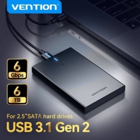 Vention HDD Case 2,5 ''SATA a USB 3,0 carcasa de disco duro para disco
