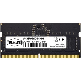 TERRAMASTER Memorycity - Memoria RAM DDR5 (16 GB, SO-DIMM, 4800 MHz, para F2-424, F4-424 Pro