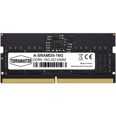 TERRAMASTER Memorycity - Memoria RAM DDR5 (16 GB, SO-DIMM, 4800 MHz, para F2-424, F4-424 Pro