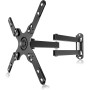 Suptek Soporte de Pared para TV, Inclinación Extendida, Giratorio, Soporte TV Pared de 13-30 Pulgadas de hasta 15 kg, VESA 75 x
