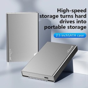 Blueendless nueva carcasa de aluminio HDD carcasa de disco duro SATA d