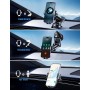Glangeh [Agarre Superior Soporte Movil Coche [Cúpula de Succión Súper Potente & 360° Giratorio] - Suporte Telemovel Carro para