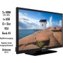 TELEFUNKEN XH24SN550MV Televisor/Smart TV 24" (HD Ready, HDR, triple sintonizador, 12V) - 6 meses HD+ incluido [2023]