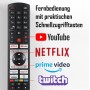 TELEFUNKEN XH24SN550MV Televisor/Smart TV 24" (HD Ready, HDR, triple sintonizador, 12V) - 6 meses HD+ incluido [2023]