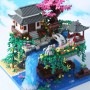 Yushinv Juego de construcción de árbol de Cerezo en Flor con Caja de Regalo, música Original (Tipo: sinfonía), Juego de