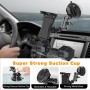 Jubor Soporte Tablet Coche, Rotación de 360 Grados Soporte iPad Salpicadero, Soporte Tablet de Pared para iPad/iPad Mini iPhone,