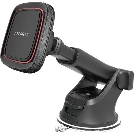 APPS2Car Soporte Magnético Teléfono Coche, Soporte del Coche Móvil, Universal para Parabrisas y Salpicadero con Ventosa,