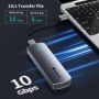 Carcasa Yottamaster M2 SSD, carcasa de disco duro de protocolo Dual, 1