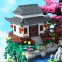 Yushinv Juego de construcción de árbol de Cerezo en Flor con Caja de Regalo, música Original (Tipo: sinfonía), Juego de