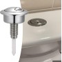 Daaxing Botón de doble descarga para cisterna de inodoro, para válvula Siamp para Optima 49 para Twyford Vitra, para agujeros