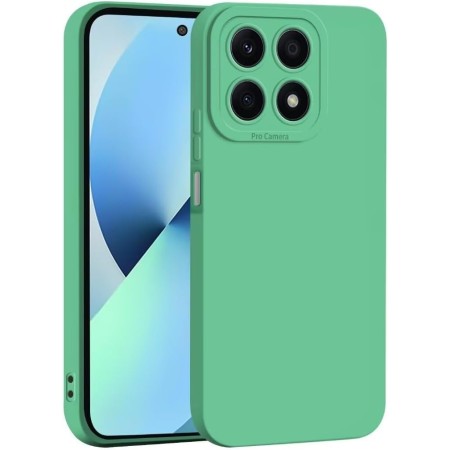 JIAFEI Funda Protectora para Honor 200 Smart 5G: Delgada, Liviana y Resistente a Golpes, de Silicona Suave TPU Protector Carcasa