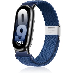 Niboow Correa para Xiaomi Smart Band 10/9 / 8, Hombres Mujeres Nylon Elástica Deportiva Trenzada Correa para Xiaomi Smart Band
