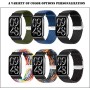 Niboow Correa para Xiaomi Smart Band 10/9 / 8, Hombres Mujeres Nylon Elástica Deportiva Trenzada Correa para Xiaomi Smart Band