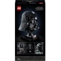 LEGO Star Wars Casco de Darth Vader Maqueta de Construcción y Manualidad para Adultos, Pieza de Colección, Regalo para Hombres y