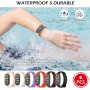 BDIG 12 Piezas Correa para Xiaomi Mi Band 8 Pulsera Compatible para Xiaomi Mi Band 9, Colorido Suave Silicona Reloj Recambio