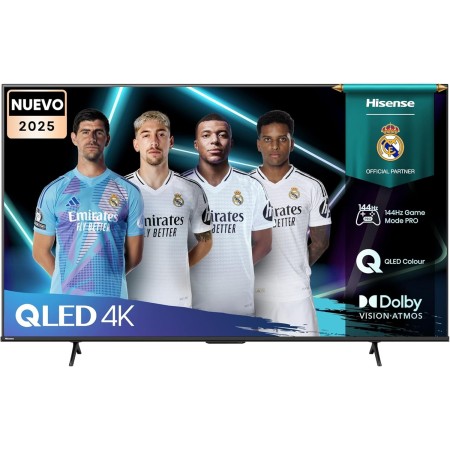 Hisense 55E7Q - QLED Smart TV 55 Pulgadas, Dolby Vision, Dolby Atmos, Modo Juego Plus, 60Hz VRR 120 fps, Modo Deportes,