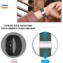 Niboow Correa para Xiaomi Smart Band 10/9 / 8, Hombres Mujeres Nylon Elástica Deportiva Trenzada Correa para Xiaomi Smart Band